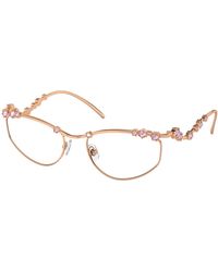 Swarovski - Sk1015 4014 Optical Frames Metal Geometric Normal - Lyst