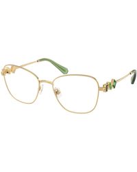 Swarovski - Sk1025 404G Optical Frames Metal Geometric Normal - Lyst