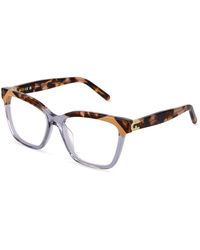 Furla - Vfu992V 02A7 Optical Frames Acetate Squared - Lyst