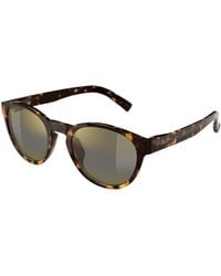 Maui Jim - Mj0364S 002 Sunglasses Bio-Injected Bronze Round - Lyst