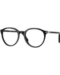 Persol - Po3353V 95 Optical Frames Acetate Transparent Pantos Normal - Lyst