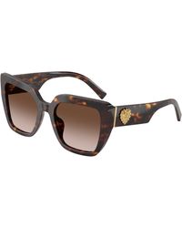 Dolce & Gabbana - Dg4538 502/13 Sunglasses Acetate Squared Normal Nuanced - Lyst