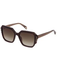 Police - Splr23 Superstar 3 752 Sunglasses Acetate Geometric Normal Shaded - Lyst