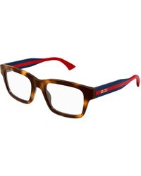 Gucci - Gg1865O 005 Optical Frames Acetate Transparent Squared - Lyst