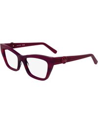 Longchamp - Lo2762 602 Optical Frames Acetate Squared Normal - Lyst