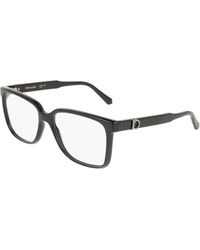 Ferragamo - Sf3043E 001 Optical Frames Squared Normal - Lyst
