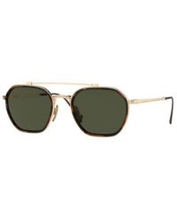 Persol - Po5010St 801331 Sunglasses Titanium Squared Normal - Lyst