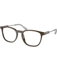 Prada - Pr 19Zv 11J1O1 Optical Frames Acetate Transparent Pillow Normal - Lyst