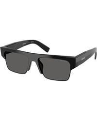 Prada - Pr D12Su 16K20Z Sunglasses Squared Normal - Lyst