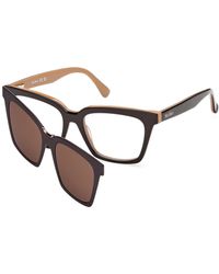 Max Mara - Mm5213 050 Optical Frames Acetate Cat Eye Normal - Lyst