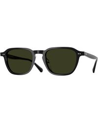 Oliver Peoples - Ov5598Su Emryn 1731P1 Sunglasses Acetate G15 Geometric Polarized - Lyst