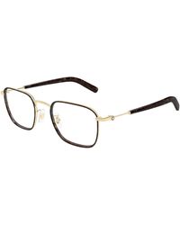 Montblanc - Mb0424O 001 Optical Frames Metal Transparent Squared - Lyst