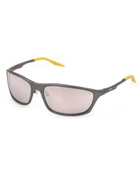 Fila - Sfid68 8Yzx Sunglasses Metal Squared Water Repellent Multilayer - Lyst