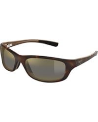 Maui Jim - Mj0279S 002 Occhiali Da Sole Iniettato Bronzo Squadrata - Lyst