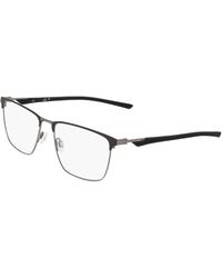 Nike - 4321 001 Optical Frames Metal Squared Normal - Lyst
