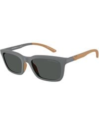 Emporio Armani - Ea4249U 626187 Sunglasses Injected Squared Normal - Lyst