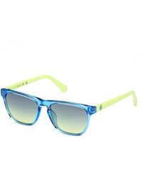 Guess - Gu00129 90W Sunglasses Injected Squared Normal - Lyst