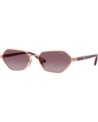 Vogue Eyewear - Vo4349S 51528H Sunglasses Metal Butterfly Normal Nuanced - Lyst