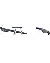 Oakley - Ox3126 Steakhouse 1.0 312601 Optical Frames Metal Transparent Squared Normal - Lyst