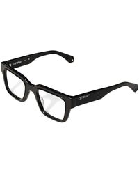 Off-White c/o Virgil Abloh - Ow5028 Style 5028 1000 Optical Frames Acetate Squared - Lyst