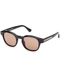 Web - We0361 05J Sunglasses Acetate Round Normal - Lyst