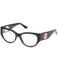 Guess - Gu50351 001 Optical Frames Acetate Cat Eye Normal - Lyst