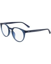 Calvin Klein - Ck20527 405 Optical Frames Injected Round Normal Normal - Lyst