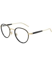 Montblanc - Mb0442O 001 Optical Frames Metal Transparent Round - Lyst
