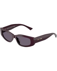 Jimmy Choo - Jc5046Bu 50751A Sunglasses Acetate Geometric Normal - Lyst