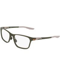 Nike - 7405 315 Optical Frames Bio-Injected Squared Normal - Lyst