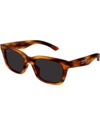Balenciaga - Bb0468S 003 Sunglasses Acetate Squared - Lyst