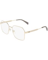 Liu Jo - Lj2181 712 Optical Frames Metal Squared Normal - Lyst