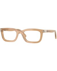 Persol - Po3397V 1169 Optical Frames Acetate Transparent Squared Normal - Lyst