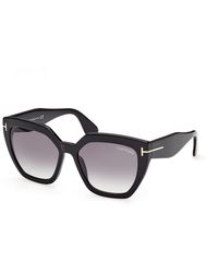 Tom Ford - Ft0939 Phoebe 01B Sunglasses Acetate Squared Normal Shaded - Lyst