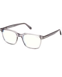Tom Ford - Ft5818-B 020 Optical Frames Acetate Squared Normal - Lyst