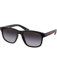 Prada Linea Rossa - Ps 06Ys 1Ab09U Sunglasses Injected Pillow Normal Shaded - Lyst