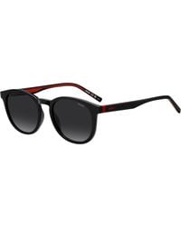 BOSS - Hg 1357/S 807/9O Sunglasses Acetate Squared Normal Shaded - Lyst