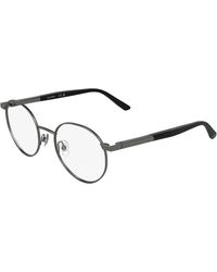 Calvin Klein - Ck25112 070 Optical Frames Metal Round Normal - Lyst