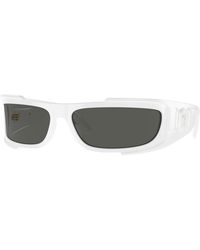 Versace - Ve4446 314/87 Sunglasses Nylon Squared Normal - Lyst