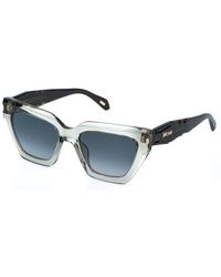 Just Cavalli - Sjc171 09Rm Sunglasses Acetate Smoke Butterfly Normal Nuanced - Lyst