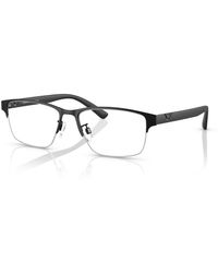 Emporio Armani - Ea1138 3001 Optical Frames Metal Pillow Normal - Lyst