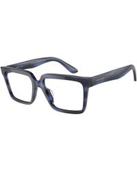 Giorgio Armani - Ar7230U 5901 Optical Frames Acetate Transparent Squared Normal - Lyst