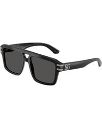 Dolce & Gabbana - Dg4562 501/87 Sunglasses Acetate Pilot Normal - Lyst