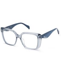 Blumarine - Vbm895 840 Optical Frames Acetate Squared - Lyst