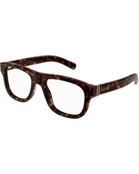 Gucci - Gg1509O 002 Optical Frames Acetate Transparent Round - Lyst