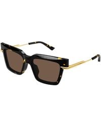 Bottega Veneta - Bv1242S 002 Sunglasses Acetate Butterfly - Lyst