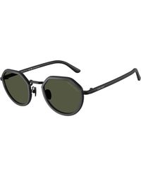 Giorgio Armani - Ar6181 300131 Sunglasses Metal Round Normal - Lyst