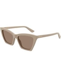 McQueen - Am0536S 003 Sunglasses Acetate Cat Eye - Lyst