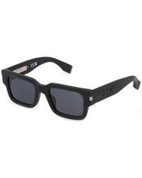 Police - Splp32E G.O.A.T. 1 703 Sunglasses Acetate Smoke Squared Normal - Lyst