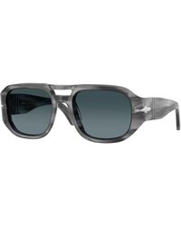 Persol - Po3373S Vincent 1192S3 Sunglasses Acetate Pilot Polarized Shaded - Lyst
